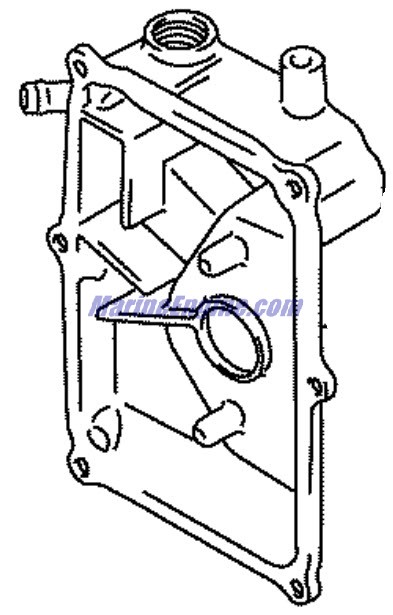 Evinrude Johnson OMC 5032715 - Cylinder Head Cover