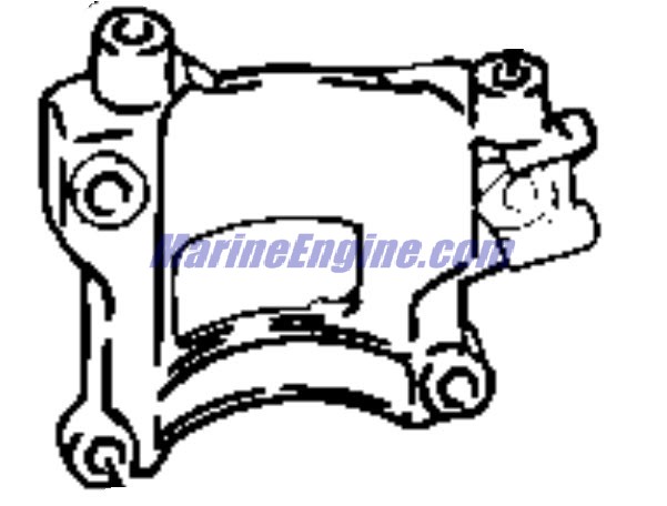 Evinrude Johnson OMC 5032725 - Starter Motor Bracket
