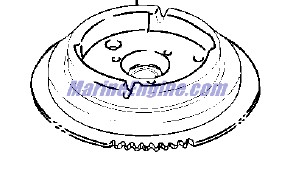 Evinrude Johnson OMC 5032726 - Flywheel Assembly, Mag