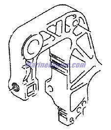Evinrude Johnson OMC 5032733 - Bracket, Clamp Stbd