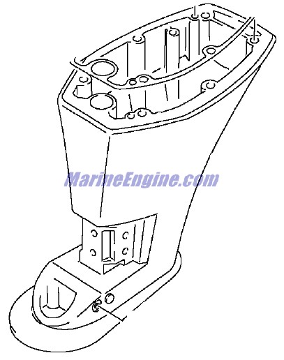 Evinrude Johnson OMC 5032739 - Drive Shaft Housing