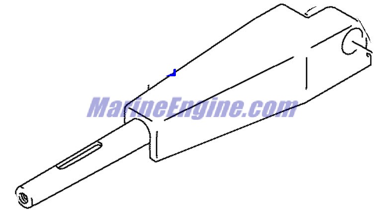 Evinrude Johnson OMC 5032752 - Tiller Handle