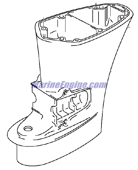 Evinrude Johnson OMC 5032796 - Drive Shaft Housing