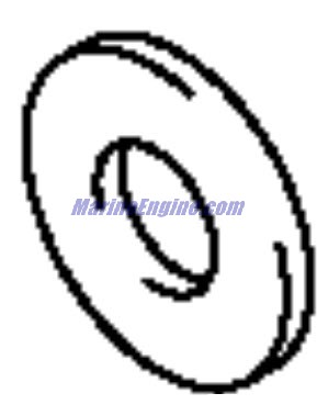 Evinrude Johnson OMC 5032837 - Stopper, Upper Thrust