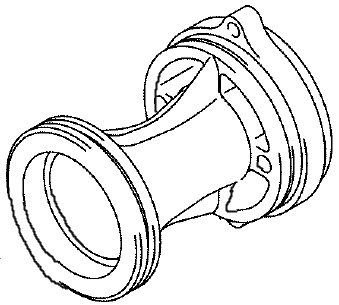 Evinrude Johnson OMC 5032862 - Propeller Shaft Housing