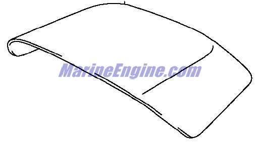 Evinrude Johnson OMC 5032866 - Tilt Up Handle