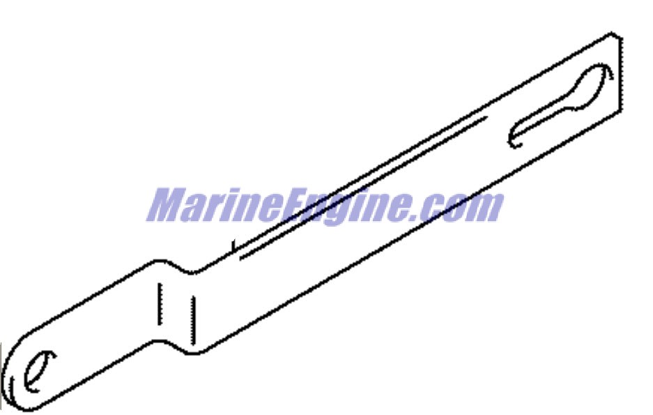 Evinrude Johnson OMC 5032871 - Lock Plate