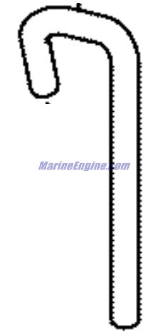 Evinrude Johnson OMC 5032886 - Hose 7X12.1X600