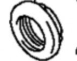 Evinrude Johnson OMC 5032998 - Plug, 15X19X2