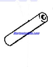 Evinrude Johnson OMC 5033023 - Hose, 5X8X1000