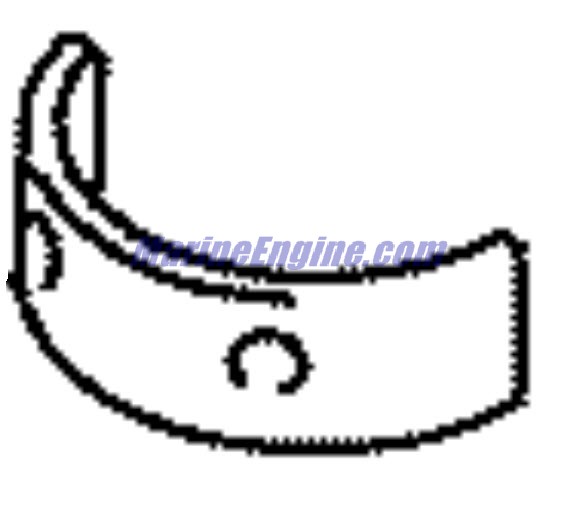 Evinrude Johnson OMC 5033060 - CrankShaft Bearing Black