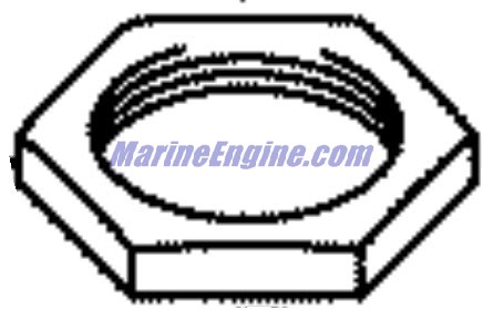 Evinrude Johnson OMC 5033066 - Timing Pulley Nut