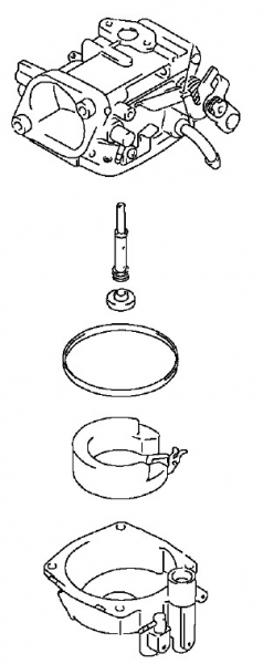 Evinrude Johnson OMC 5033082 - Carburetor Assembly