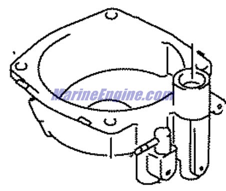 Evinrude Johnson OMC 5033085 - Float Chamber Assembly