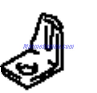 Evinrude Johnson OMC 5033095 - Plate, Choke Spring