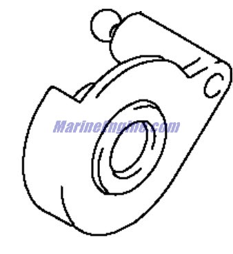 Evinrude Johnson OMC 5033128 - Throttle Control Lever