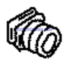Evinrude Johnson OMC 5033154 - Grommet