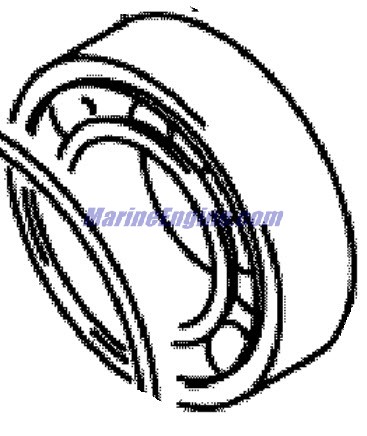 Evinrude Johnson OMC 5033253 - Bearing, Side - Diff