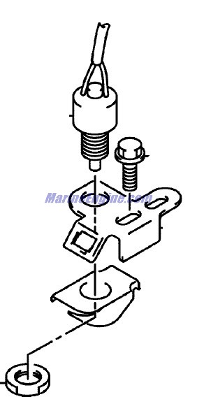 Evinrude Johnson OMC 5033257 - Neutral Switch Assembly