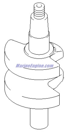 Evinrude Johnson OMC 5033355 - CrankShaft Assembly