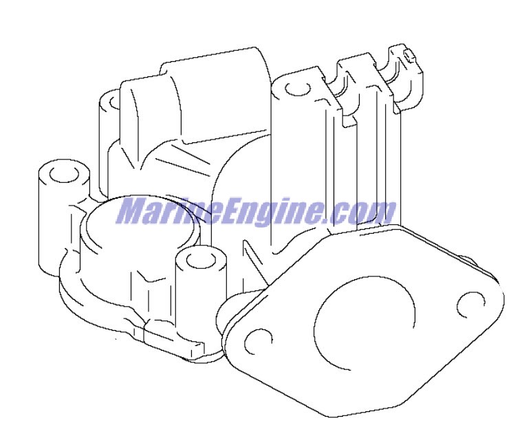 Evinrude Johnson OMC 5033362 - Intake Manifold