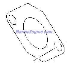 Evinrude Johnson OMC 5033364 - Carburetor Gasket