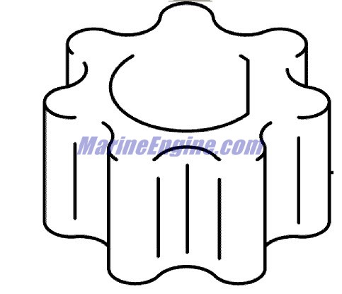 Evinrude Johnson OMC 5033374 - Rotor, Oil Pump