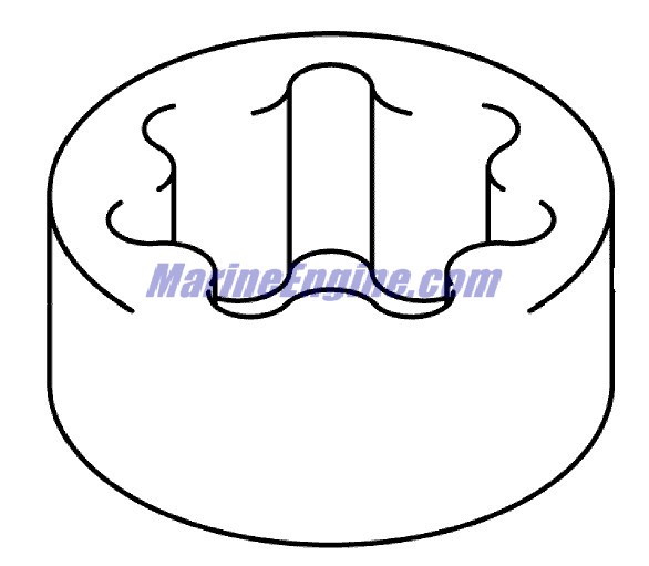 Evinrude Johnson OMC 5033375 - Rotor, Oil Pump