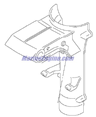 Evinrude Johnson OMC 5033407 - Swivel Bracket