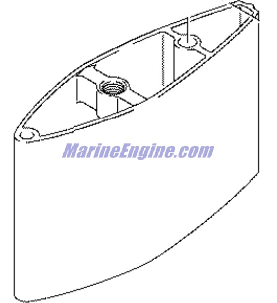 Evinrude Johnson OMC 5033422 - Case, Extension