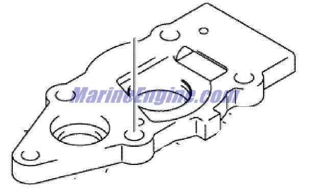Evinrude Johnson OMC 5033427 - Housing Assembly