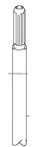 Evinrude Johnson OMC 5033429 - Drive Shaft (s)