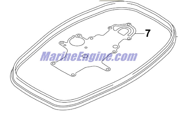 Evinrude Johnson OMC 5033434 - Rubber