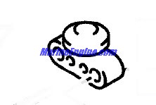 Evinrude Johnson OMC 5033445 - Holder, Sheap Pin