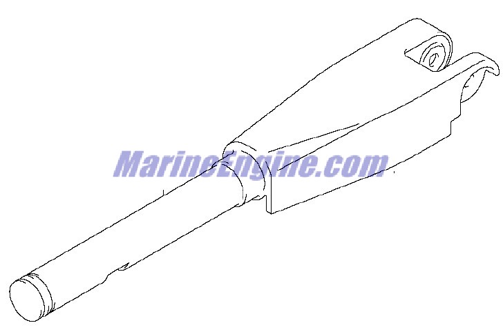 Evinrude Johnson OMC 5033451 - Tiller Handle