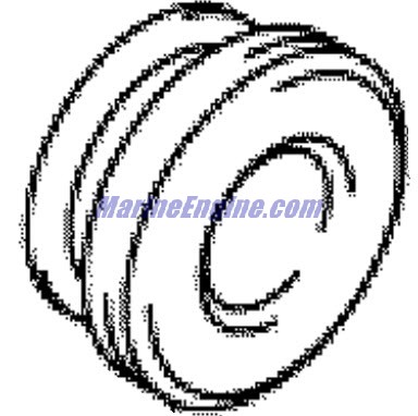 Evinrude Johnson OMC 5033455 - Grommet