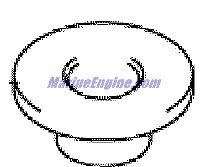 Evinrude Johnson OMC 5033458 - Cushion, Fuel Tank