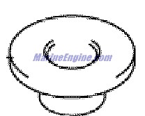 Evinrude Johnson OMC 5033458 - Cushion, Fuel Tank