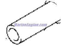 Evinrude Johnson OMC 5033485 - Hose, 5X8.2X600