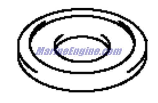 Evinrude Johnson OMC 5033515 - Washer, 16.5X60X7