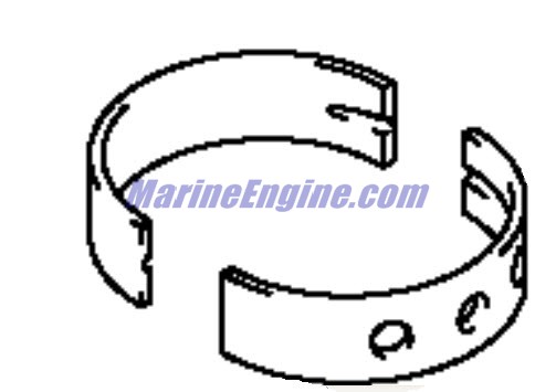 Evinrude Johnson OMC 5033529 - Bearing Set, Green