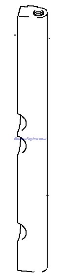 Evinrude Johnson OMC 5033537 - Delivery Pipe