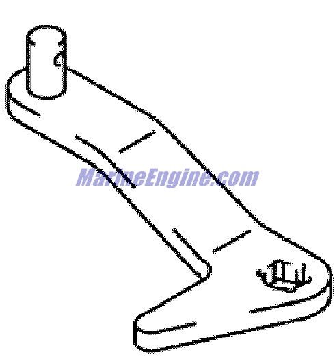 Evinrude Johnson OMC 5033546 - Clutch Lever