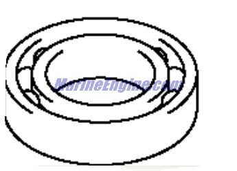 Evinrude Johnson OMC 5033609 - Bearing, 35X62X16