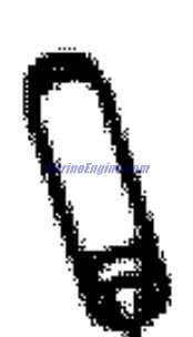 Evinrude Johnson OMC 5033636 - Valve Guide