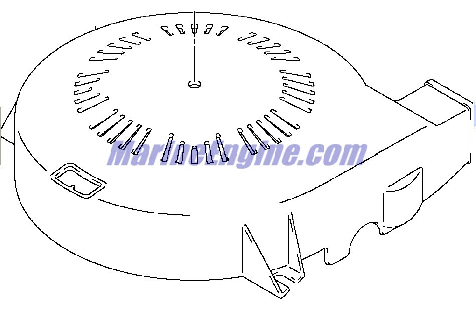 Evinrude Johnson OMC 5033650 - Cover Assembly