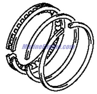 Evinrude Johnson OMC 5033654 - Piston Rings