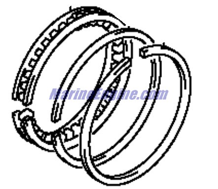Evinrude Johnson OMC 5033656 - Piston Rings