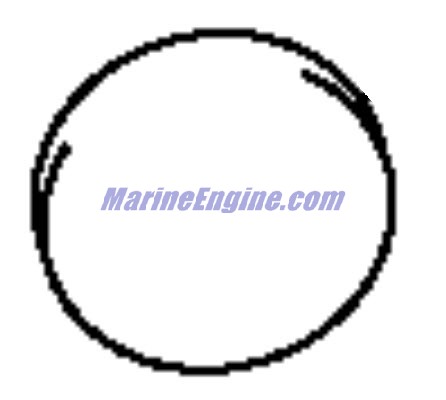 Evinrude Johnson OMC 5033670 - Shim, Tappet 2.18MM