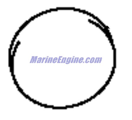 Evinrude Johnson OMC 5033672 - Shim, Tappet 2.23MM